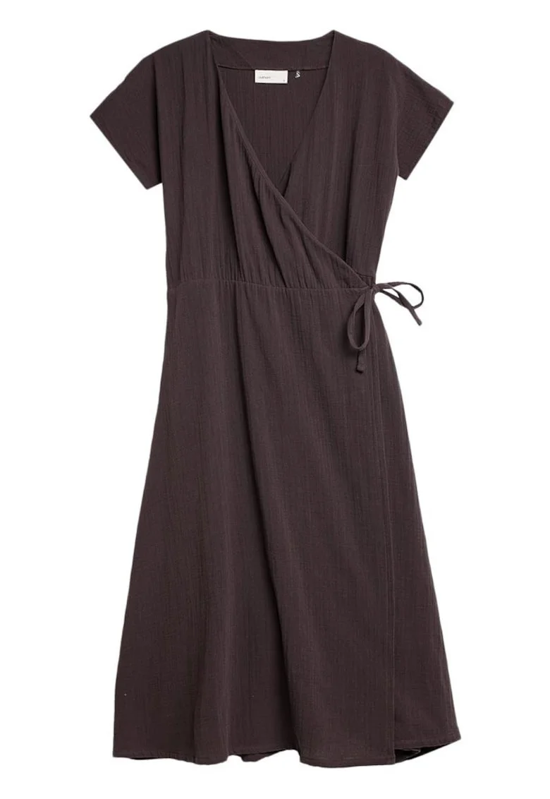 Rochie  bumbac, maro