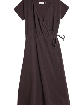 Rochie  bumbac, maro