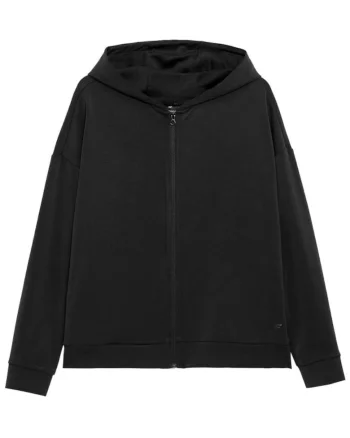 Hanorac dama Yoga,  Negru 213358, Negru