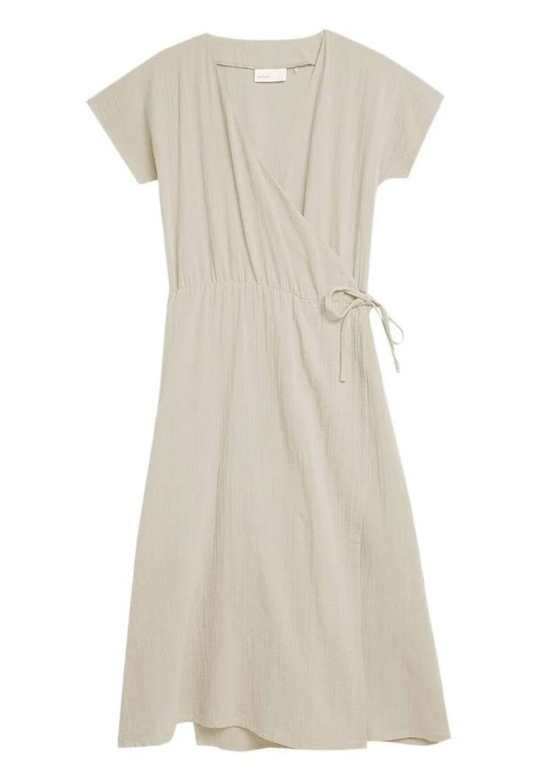 Rochie  bumbac, Bej