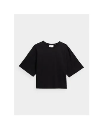 Tricouri Dama,  302866410, Bumbac, S INTL, Negru