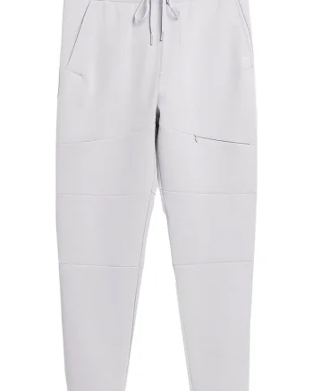 Pantaloni lungi,  Bumbac, Gri, Gri
