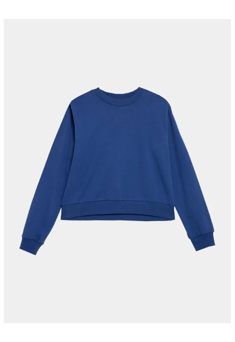 Bluza dama,  302865130, Bumbac, Albastru