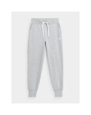 Pantaloni sport dama,  302881406, Bumbac, Gri