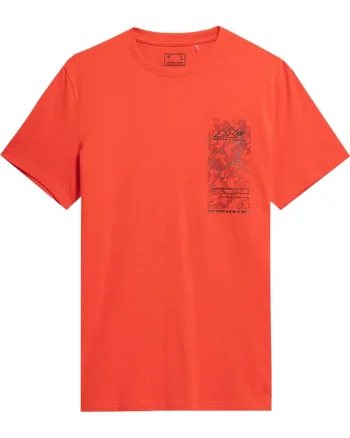 Tricou barbati din bumbac  Portocaliu, Portocaliu