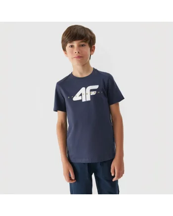 Tricou baieti Bumbac, Albastru