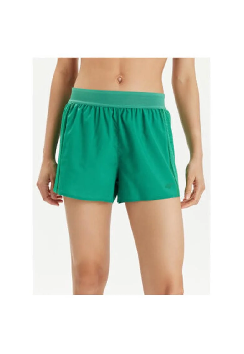 Pantaloni dama,  820480, Verde, Poliester, Verde