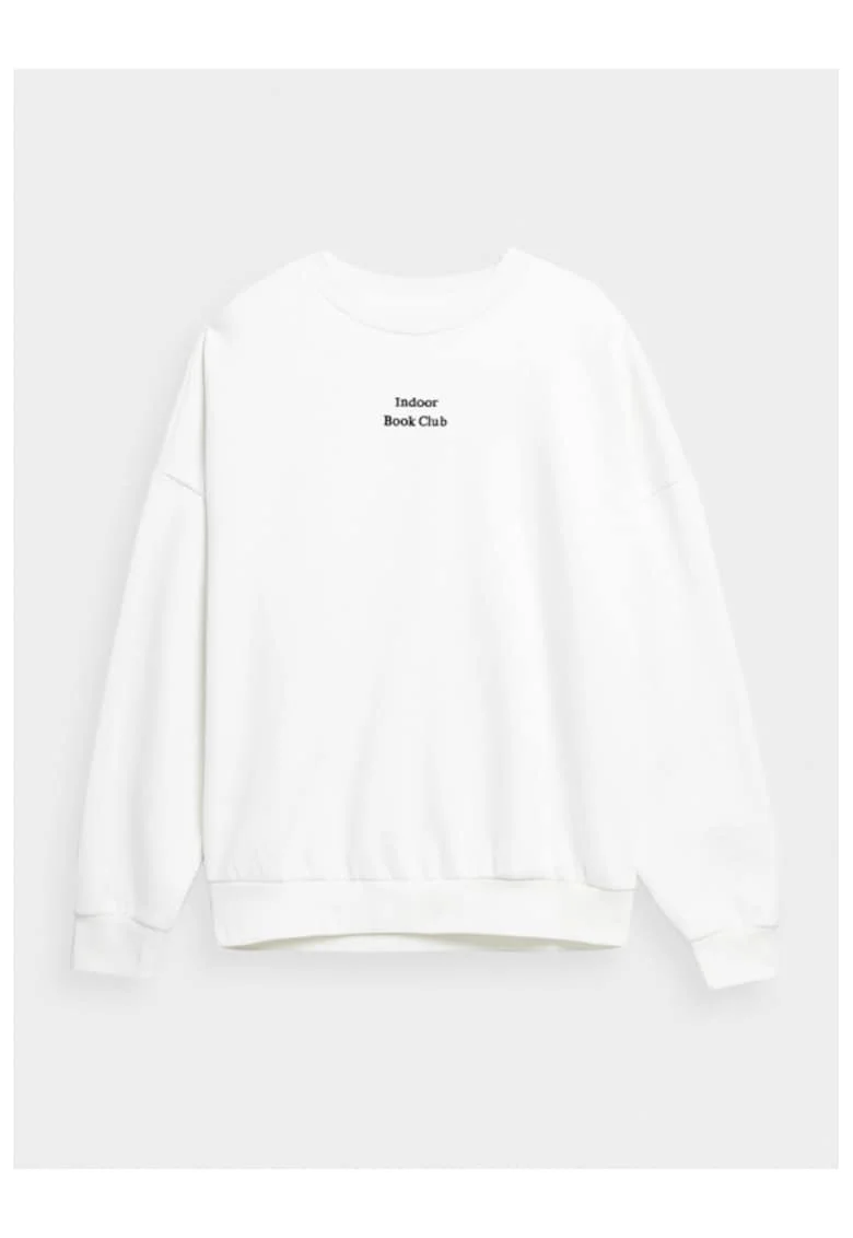 Bluza barbati,  302862450, Bumbac, Alb