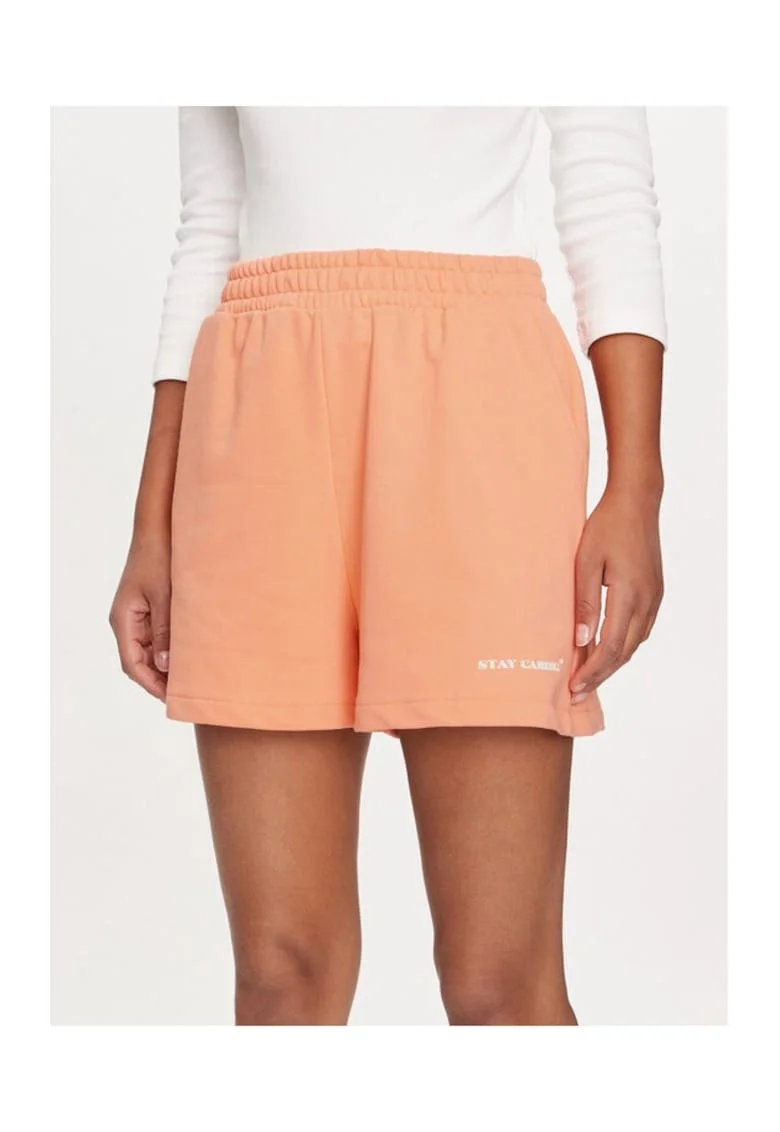 Pantaloni dama,  22163, Bumbac/Poliester, Portocaliu