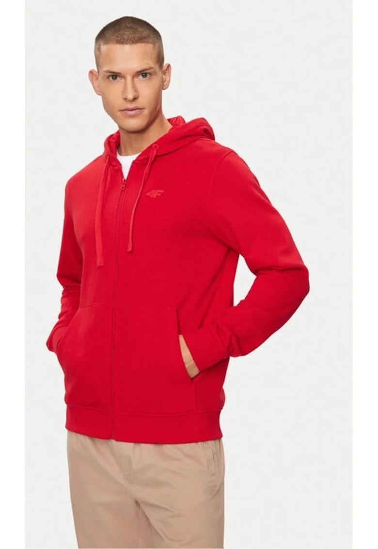 Bluza barbati,  22019, Bumbac/Poliester, Visiniu