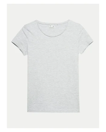 Tricou dama,  303823733, Gri, Bumbac