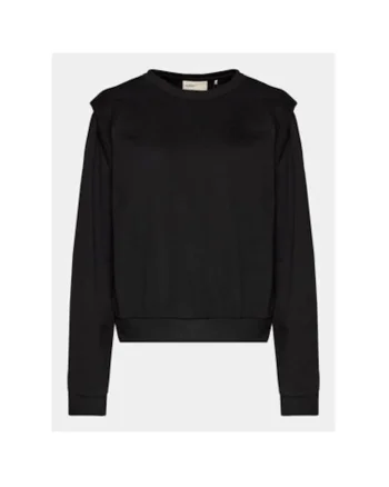 Bluza dama,  302865109, Bumbac, Negru, Negru