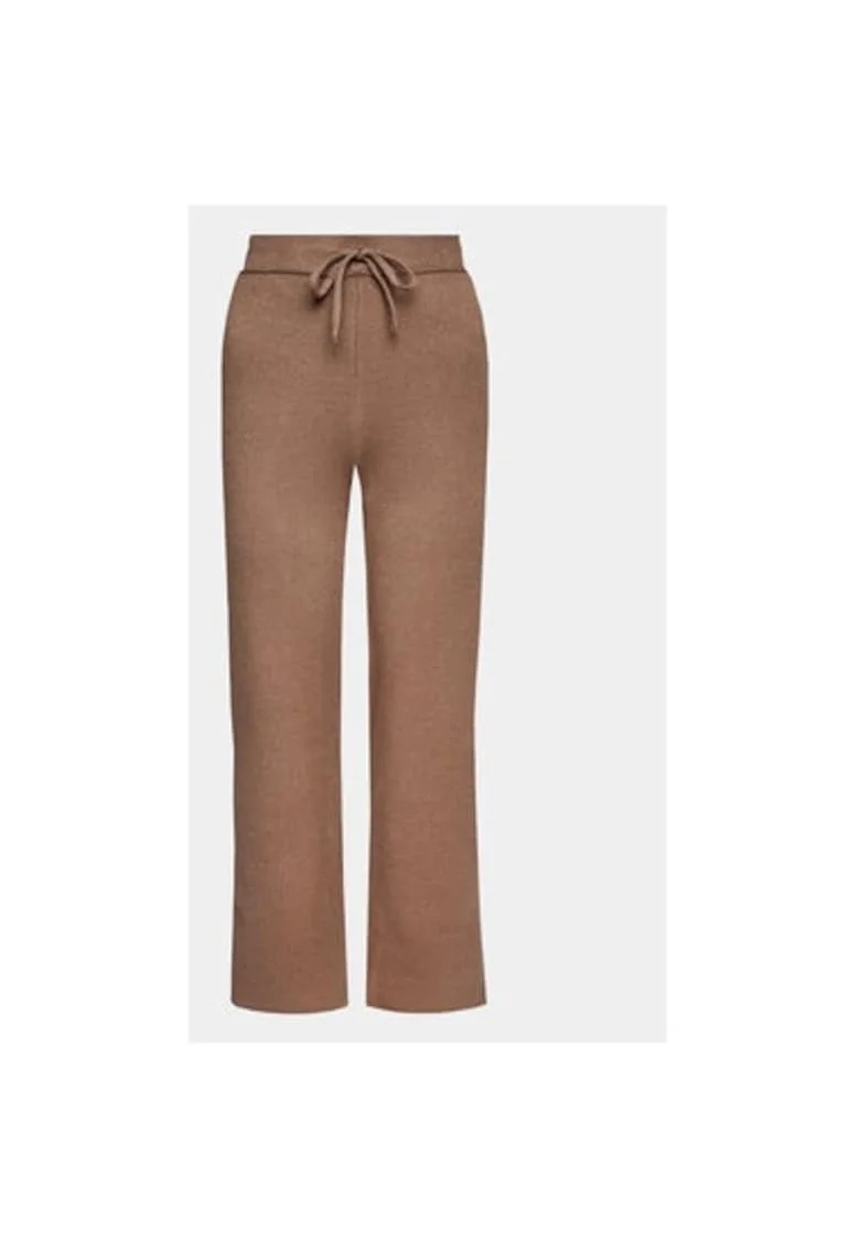 Pantaloni dama,  302867837, Viscoza/Poliester, Maro, Maro