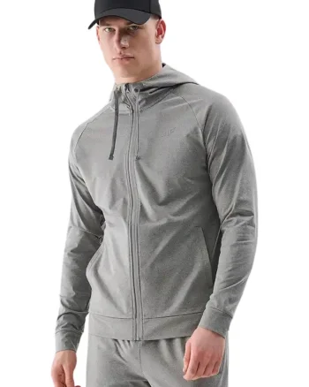 Hanorac barbati 4F, culoare gri,