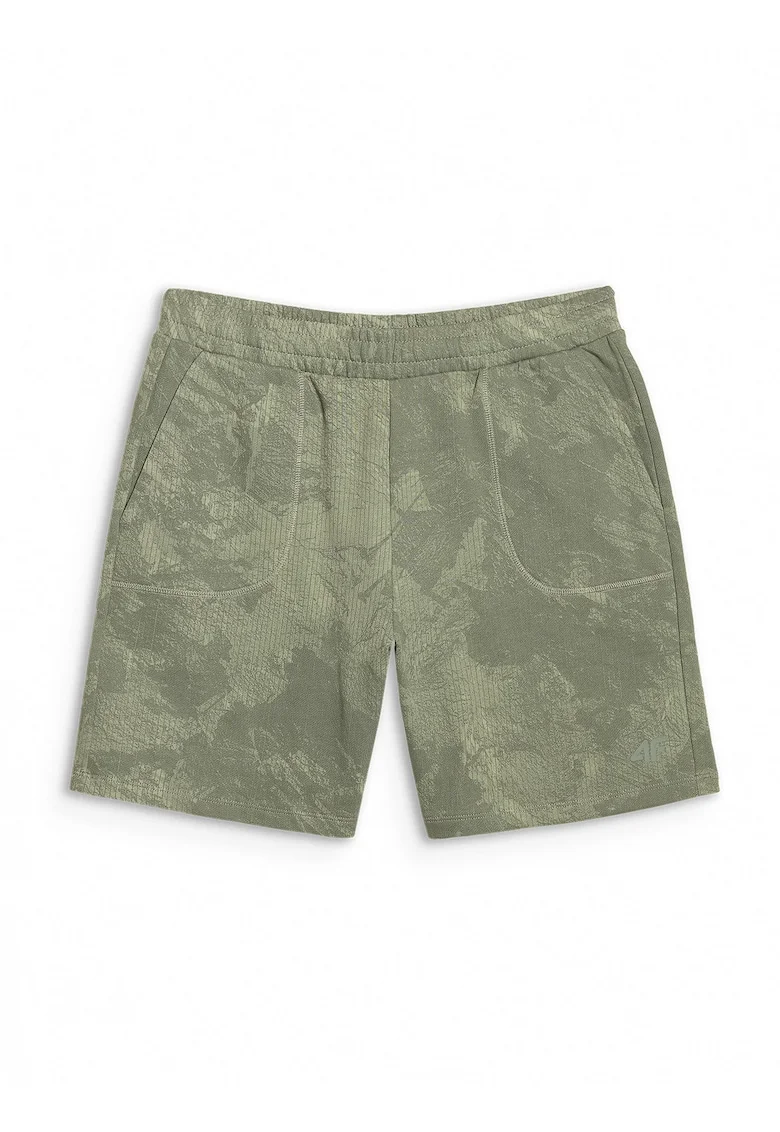 Pantaloni scurti barbati  masliniu, bumbac