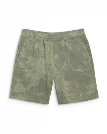 Pantaloni scurti barbati  masliniu, bumbac