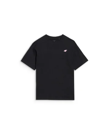 Tricou fete JWSS25TTSHF1851, 4F, Bumbac, Negru