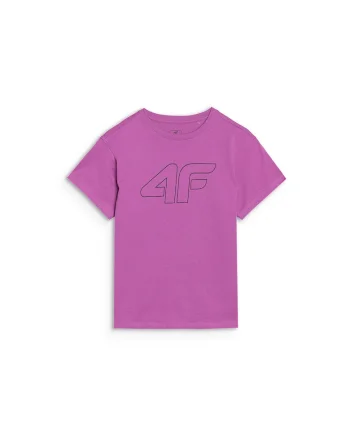 Tricou fete JWSS25TTSHF2327-50S, 4F, Bumbac, Mov