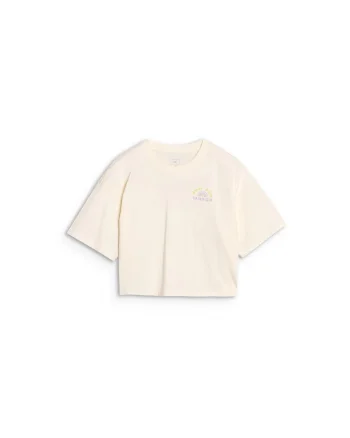 Tricou fete JWSS25TTSHF1868-11S, 4F, Bumbac, Alb