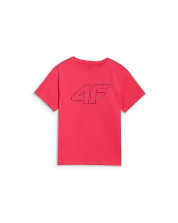 Tricou fete JWSS25TTSHF2327-55S, 4F, Bumbac, Roz