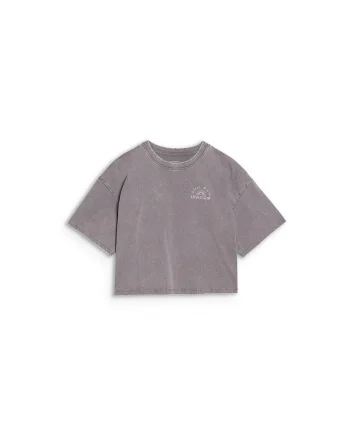 Tricou fete JWSS25TTSHF1868-25S, 4F, Bumbac, Gri
