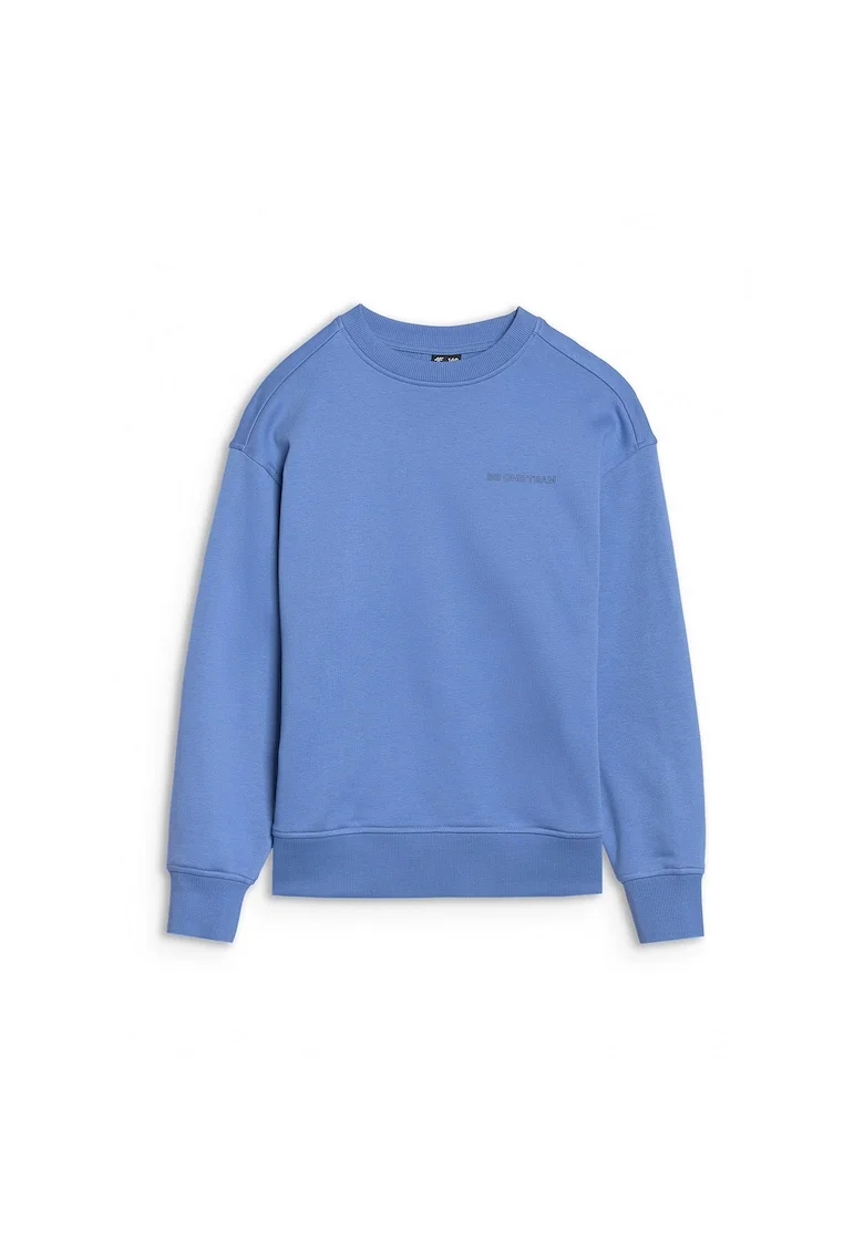 Bluza copii  albastru, bumbac