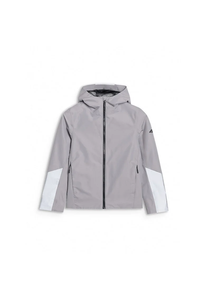 Jacheta de tranzitie copii,  Poliester, membrana 5000, unisex, gri, primavara-vara