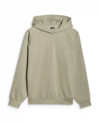 Hanorac Gluga Unisex  Bumbac, Olive Moss Yellow, Sportstyle, Verde
