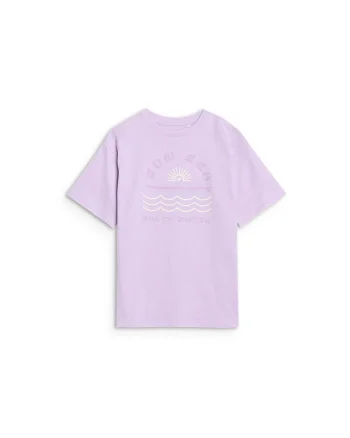 Tricou fete JWSS25TTSHF1870-52S, 4F, Bumbac, Violet