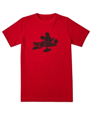 Tricou copii  regular fit, rosu, bumbac