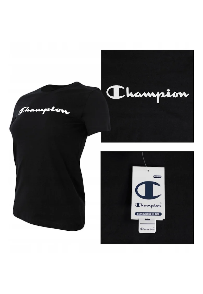 Tricou dama,  bumbac, negru, 10125048