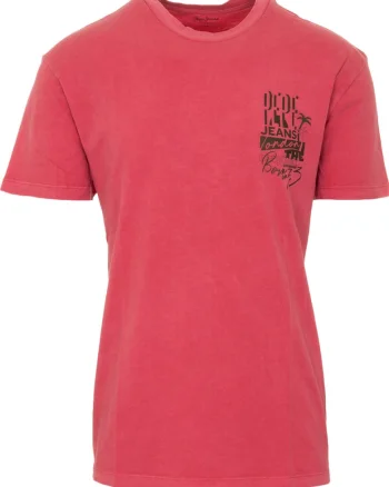 Tricou,  Bumbac, Rosu 545545, Rosu