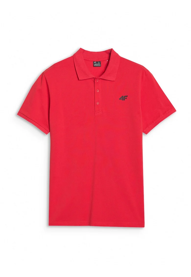 Polo Barbati  100% Bumbac, Rosu, Sportstyle, S-XXL, Rosu
