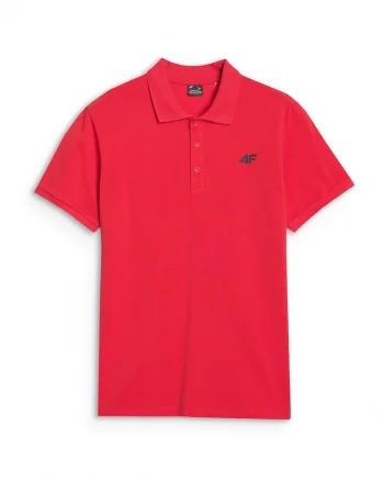 Polo Barbati  100% Bumbac, Rosu, Sportstyle, S-XXL, Rosu