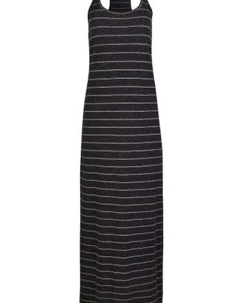 Rochie de dama,  LW Foundation Striped Long Dress, Negru