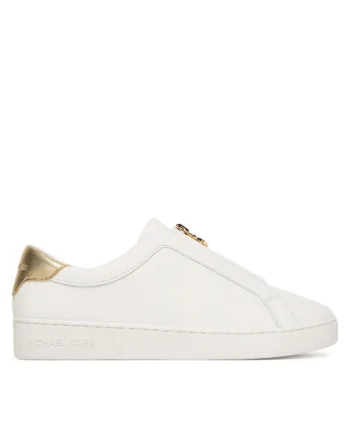 Tenisi Michael Kors alb/auriu, Alb/Auriu