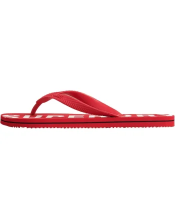 Slapi barbati Superdry Essential Plastic, Rosu