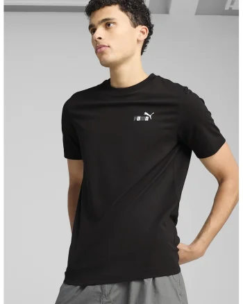 Tricou regular fit de bumbac cu model grafic, Negru/Gri deschis