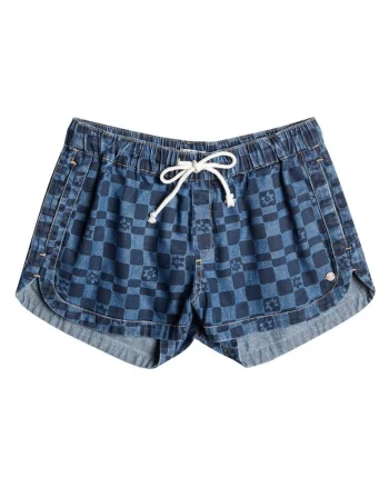 Pantaloni scurti  New Impossible, denim, albastru,