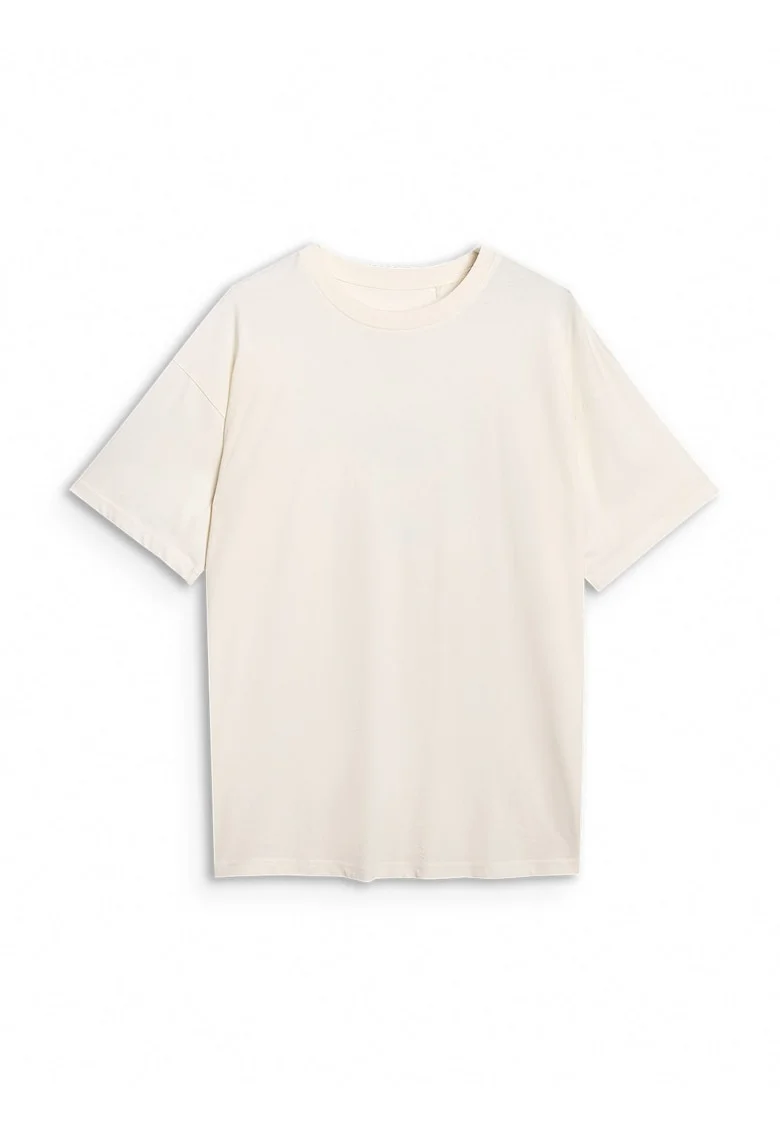 Tricou Barbati  Bumbac - 56498, Crem