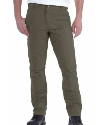 Pantaloni barbati,  Bumbac, Verde, Verde