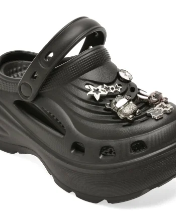 Papuci GRYXX negri, HLJ2510, din pvc