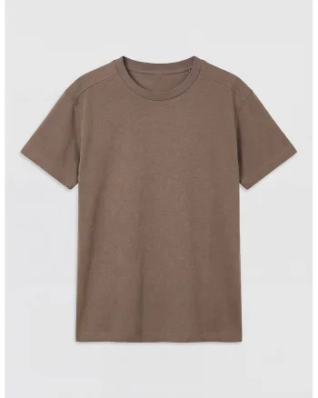 Tricou uni de bumbac, Maro pamantiu