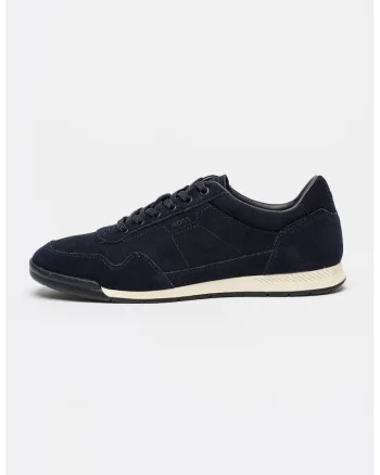Pantofi sport din piele intoarsa Nitan, Albastru ultramarin