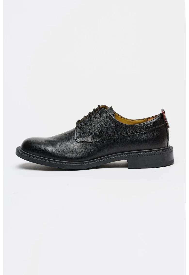 Pantofi derby din piele Lysander, Negru