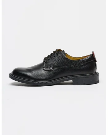 Pantofi derby din piele Lysander, Negru