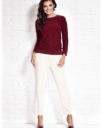 Bluza dama A109,, Visiniu