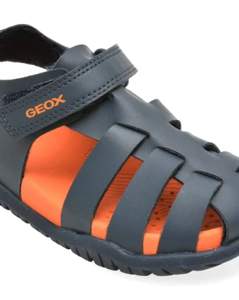 Sandale GEOX bleumarin, B556AA, din piele ecologica