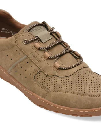 Pantofi sport RIEKER maro, 8351, din piele ecologica