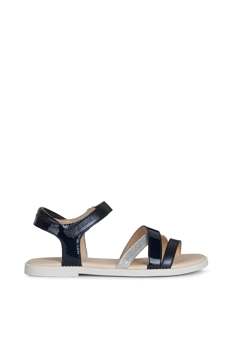 Sandale copii,  207897007, Piele ecologica, Albastru marin, Bleumarin